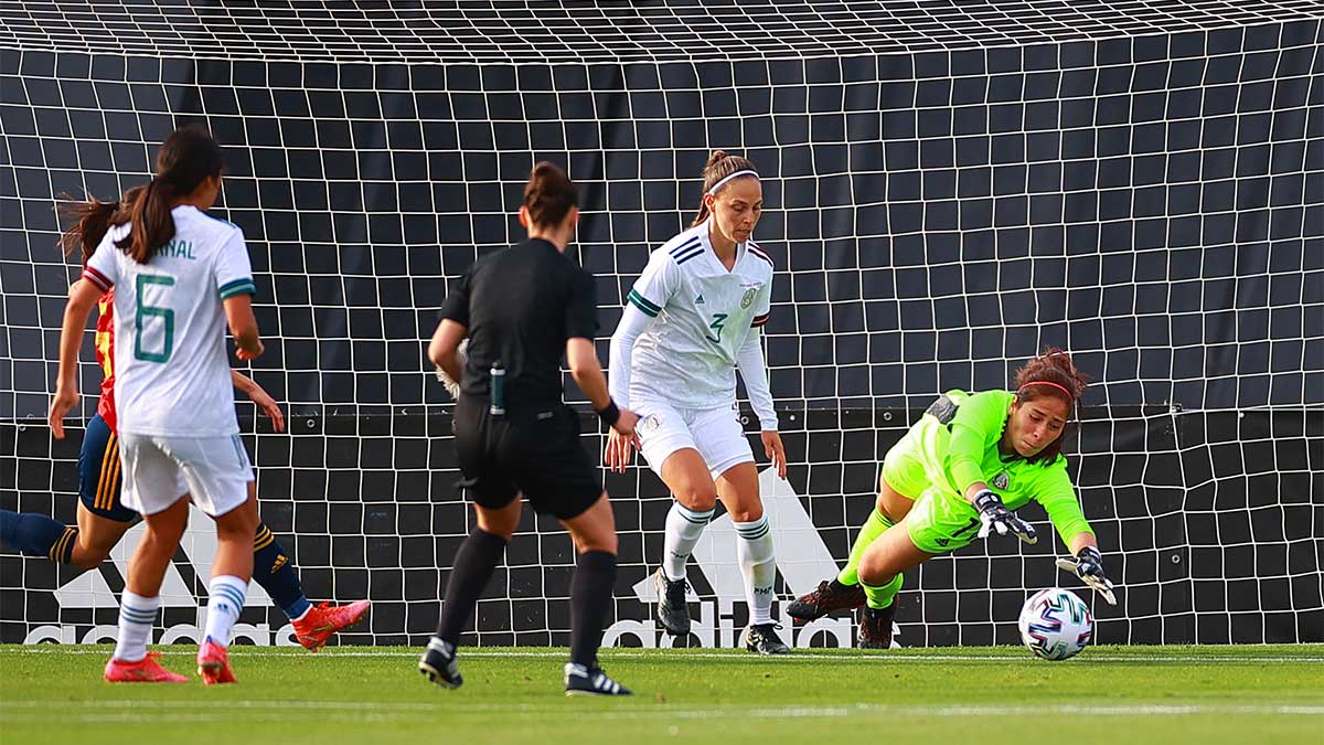 Selección Mexicana femenil cayó 3-0 con España en Marbella